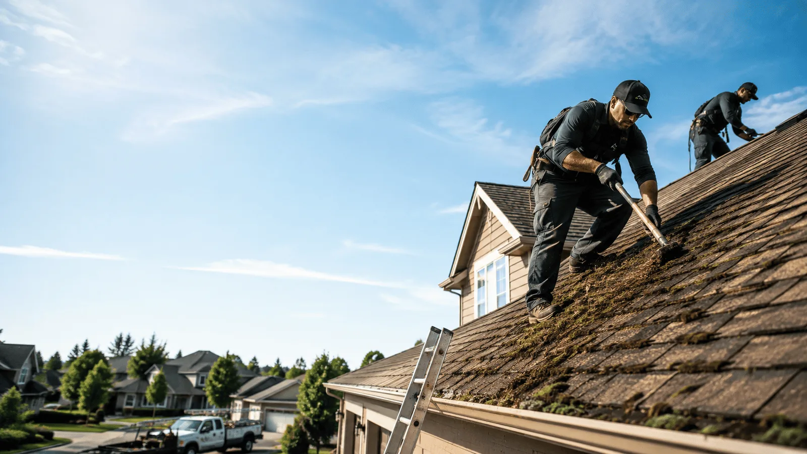 Roof Moss Removal in Parshall, ND near me